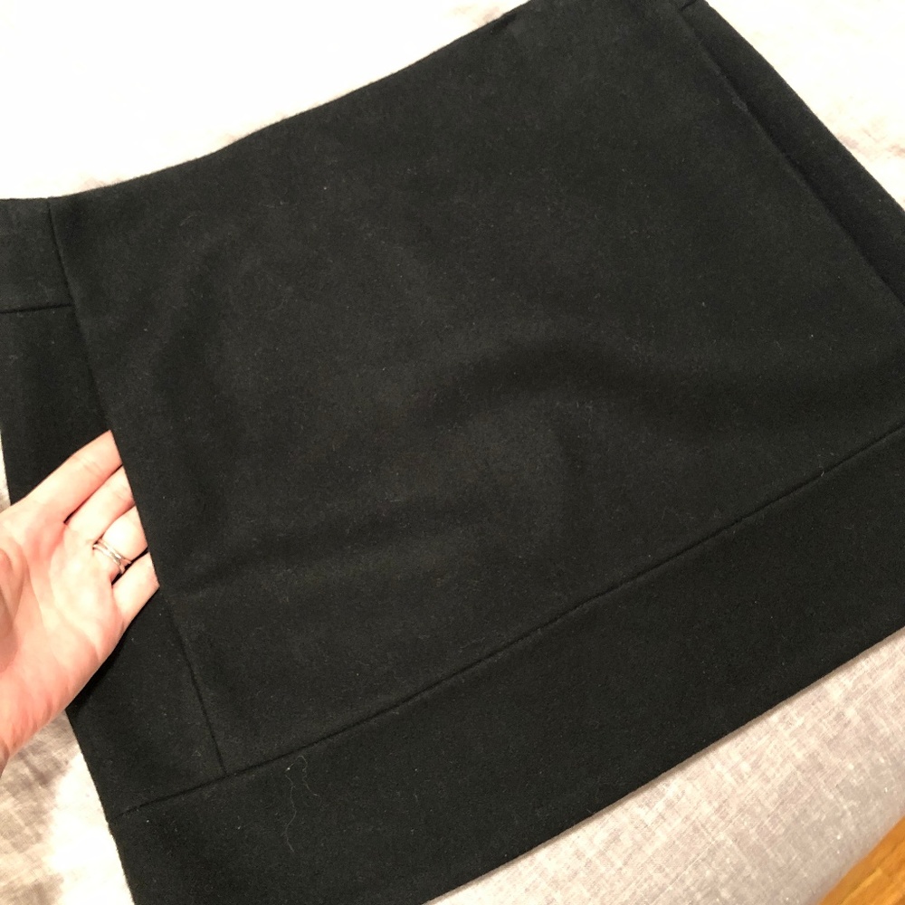 J.Crew wool skirt with flat pockets